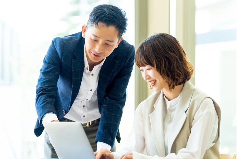 技術も、想いも、人がつないでいくイメージ
