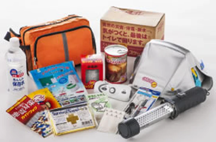 防災グッズ主な取扱商品