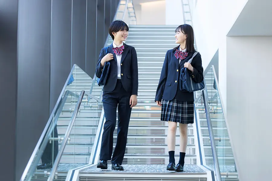 多様性（ジェンダーニュートラル）に配慮した制服づくりのイメージ